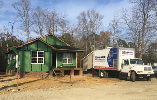Habitat for Humanity Spray Insulation Project